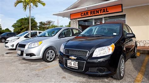 car rental no bank account.